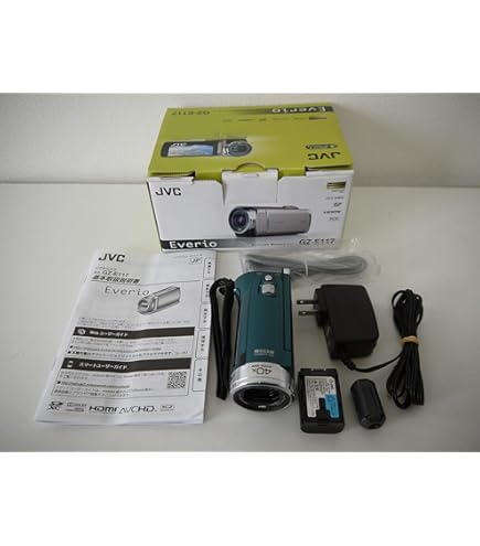 Amazon | JVCKENWOOD JVC ビデオカメラ EVERIO GZ-E345 内蔵メモリー